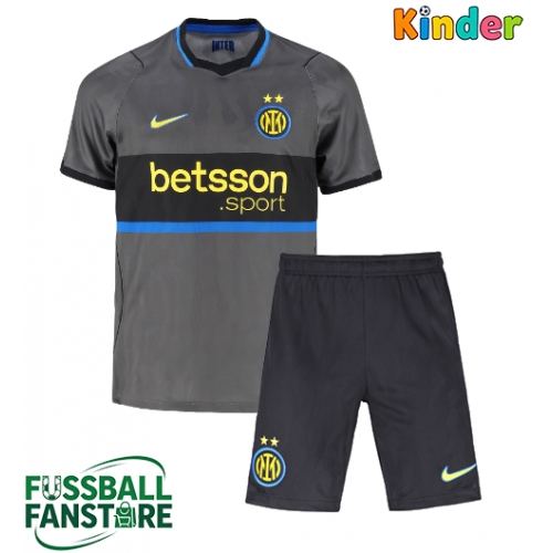 Inter Milan Nicolo Barella #23 Replik 3rd trikot Kinder 2026-27 Kurzarm (+ Kurze Hosen)